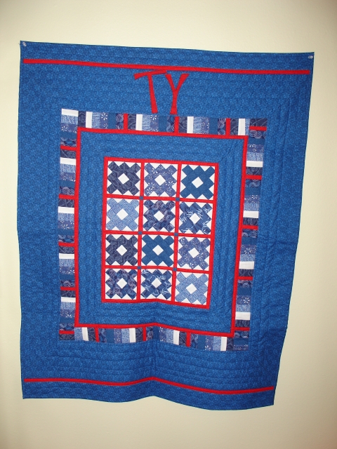 Tyrese's bed quilt